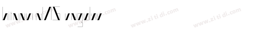 bitnerw05 regular字体转换 bitnerw05 regular字体转换